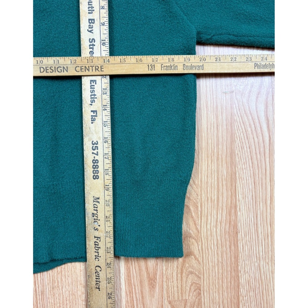 Wicked Musical Paul Tazewell Emerald Green Cardigan Sweater Gold Logo Large - Picture 5 of 6